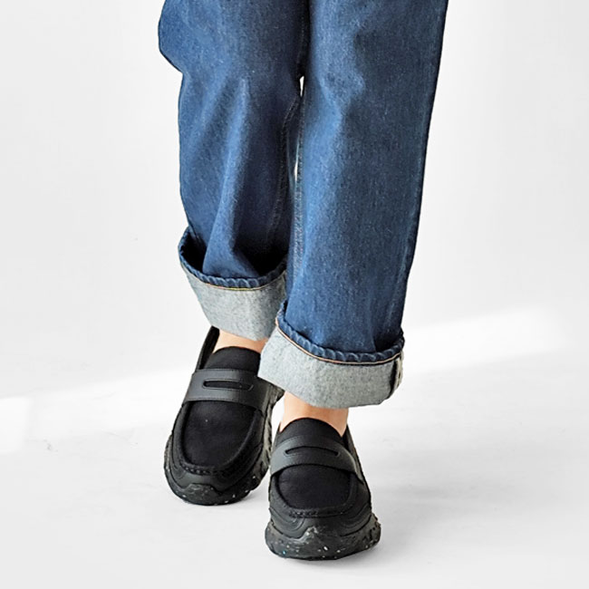< SHAKA > BLK METEOR LOAFER SXL