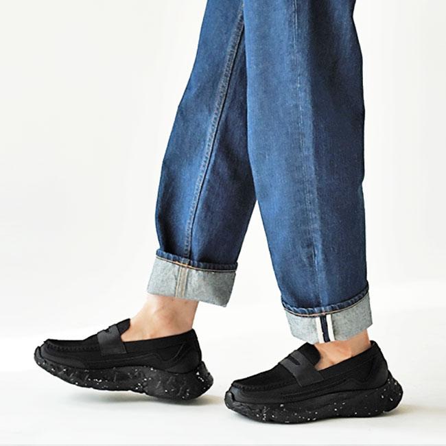 < SHAKA > BLK METEOR LOAFER SXL