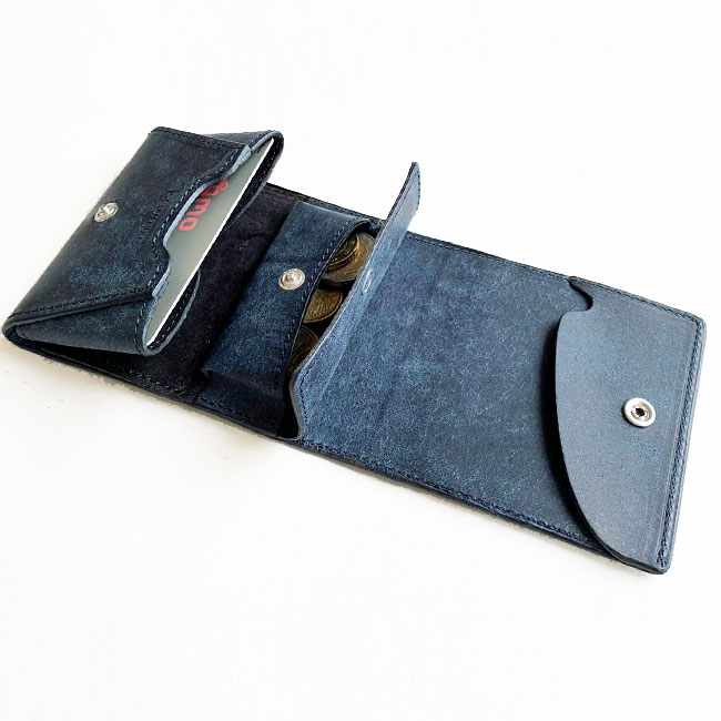 < com-ono > Slim-005PB / 二つ折り財布