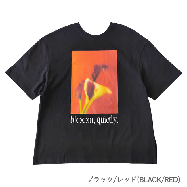 < WHYTO. > 2way フォトプリント Tシャツ