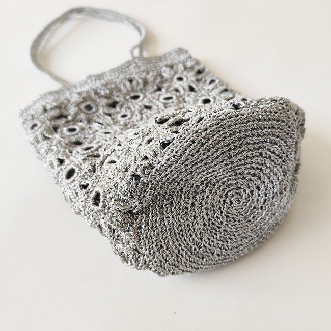< The Bagmati> メッシュバッグ　Silver