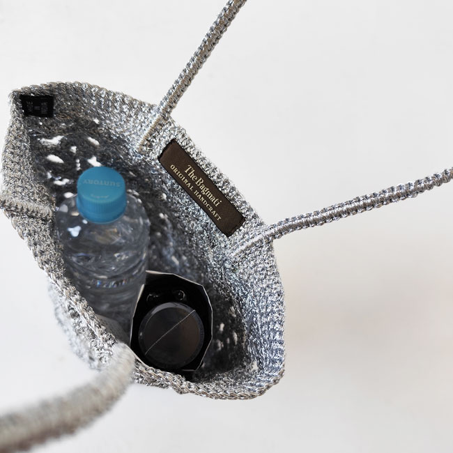 < The Bagmati> メッシュバッグ　Silver