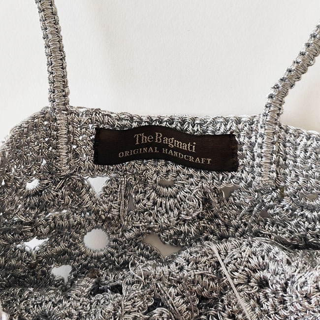 < The Bagmati> メッシュバッグ　Silver