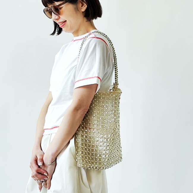 < The Bagmati> ビーズバッグ