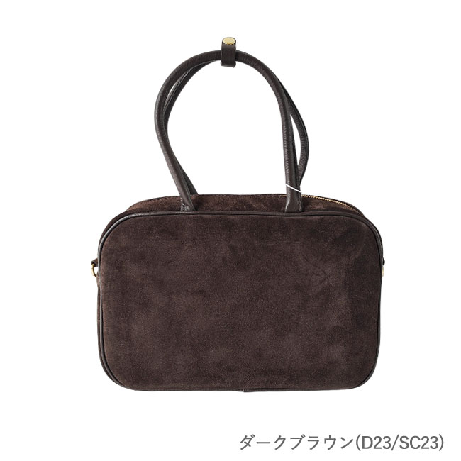 < AULENTTI > スクエアレザーバッグ