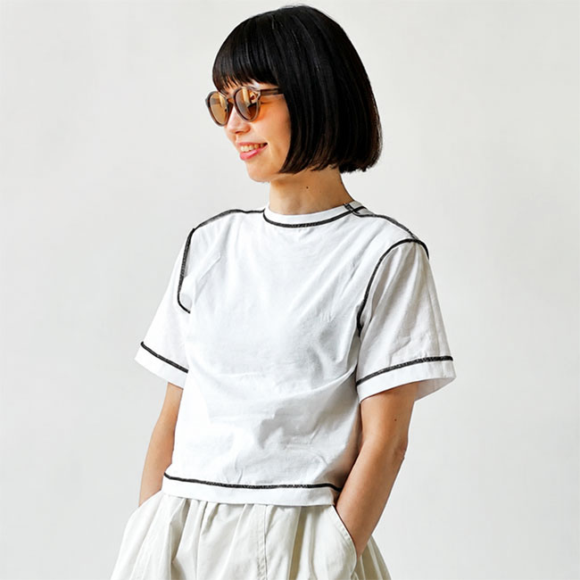 < Hanes > 3Pパック Tシャツ 百々千晴 コラボ