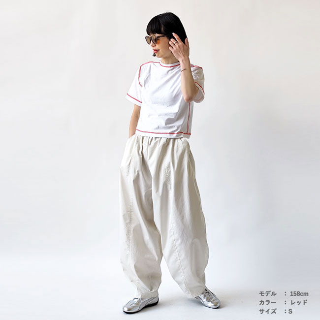< Hanes > 3Pパック Tシャツ 百々千晴 コラボ