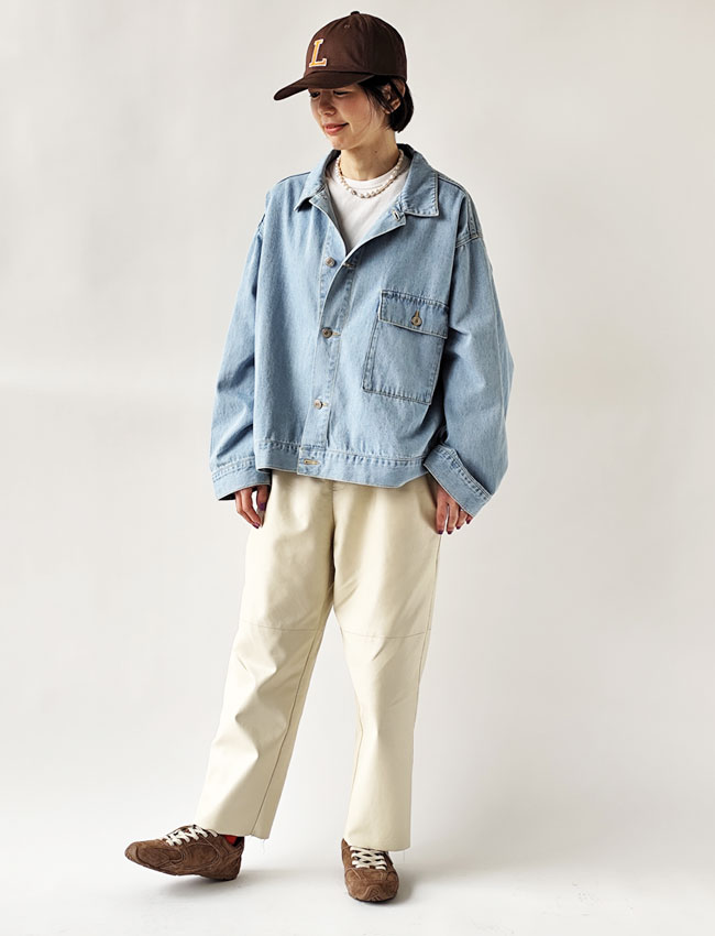< LACOSTE > Lロゴキャップ