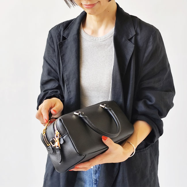 < story. > レザー ミニボストン バッグ