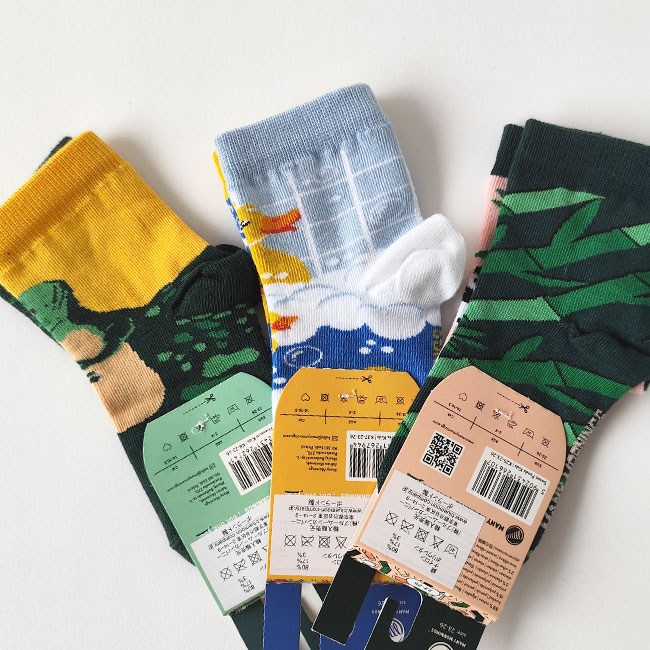 < MANY MORNINGS > キッズ ソックス