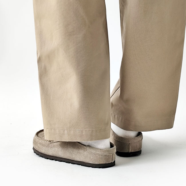 < BIRKENSTOCK > ハーフクロッグ / ナローフィット(幅狭)