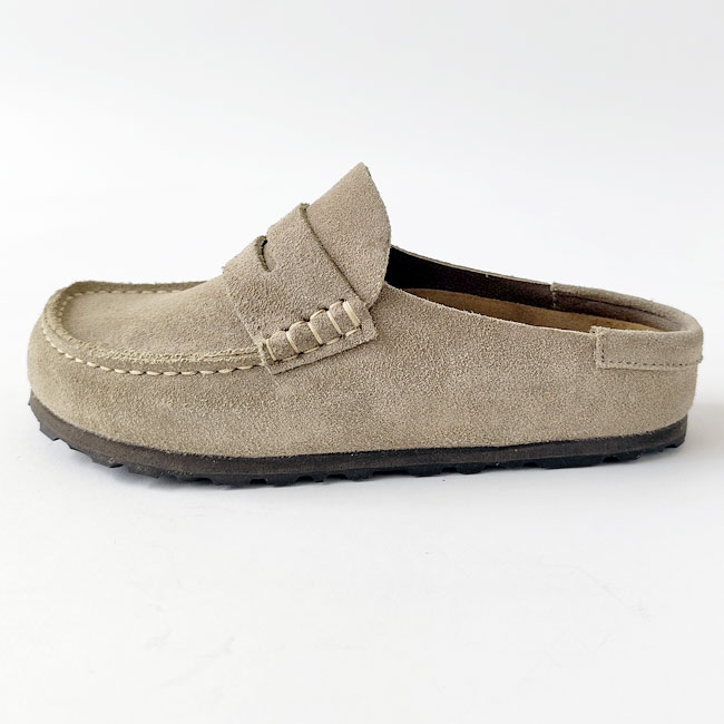 < BIRKENSTOCK > ハーフクロッグ / ナローフィット(幅狭)