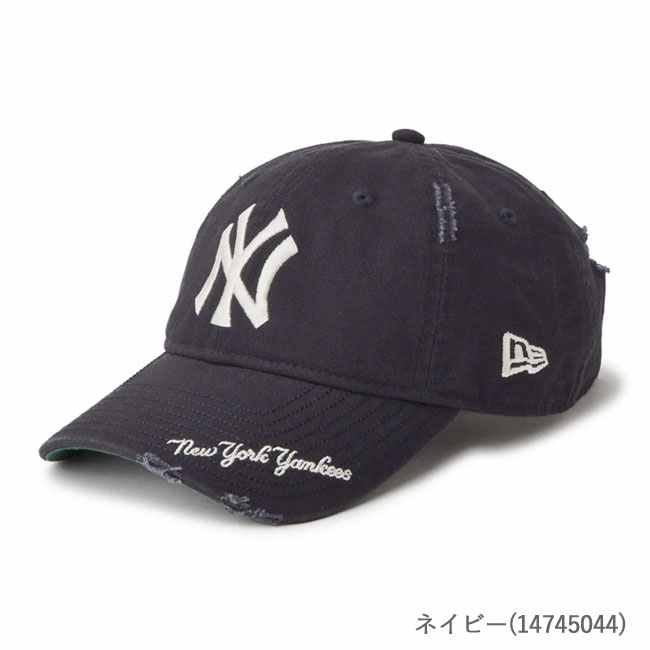 < NEW ERA >  920 ダメージ加工 キャップ