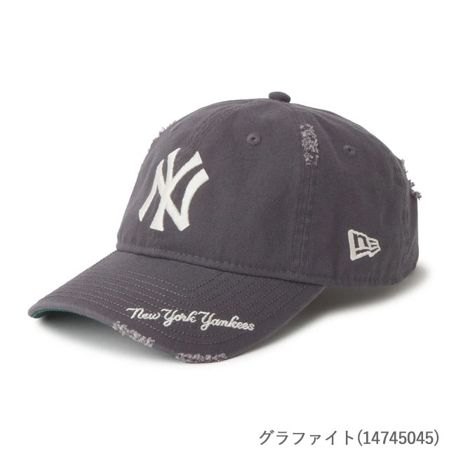 < NEW ERA >  920 ダメージ加工 キャップ