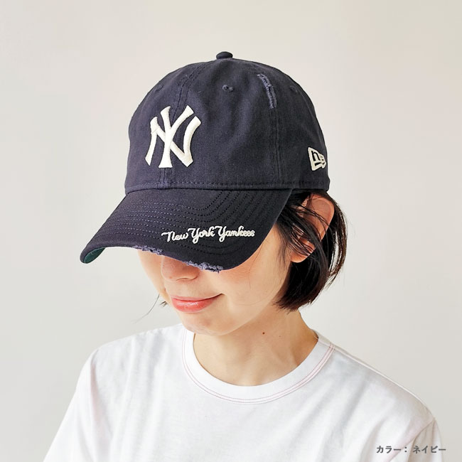 < NEW ERA >  920 ダメージ加工 キャップ