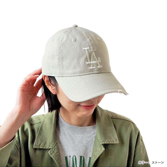 < NEW ERA >  920 ダメージ加工 キャップ