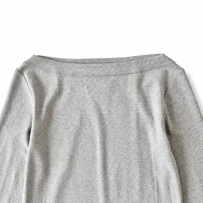 < sirenemermaid >ボートネック 長袖 Tシャツ