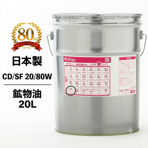 訳アリ エンジンオイル 8L(手渡しのみ) 000000008612_iJtsLwd.png