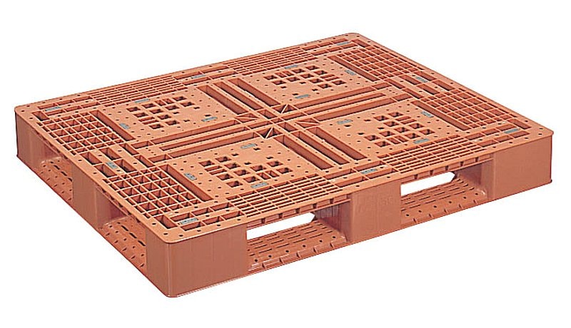 プラスチックパレット FA-1210 1200×1000×150Hmm 片面四方差し
