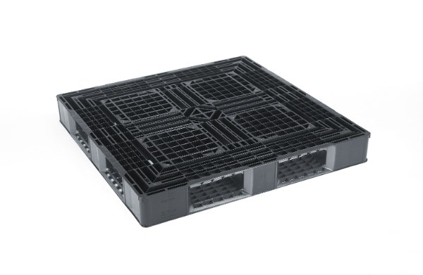 プラスチックパレット JL-D4・1212 1200×1200×150Hmm 片面四方