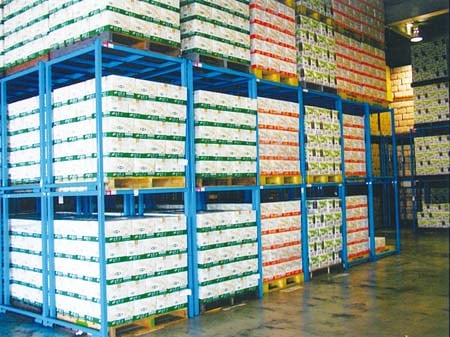 逆ネスティングラック SKH-キ200 1250×1100×2000Hmm 11型パレット対応