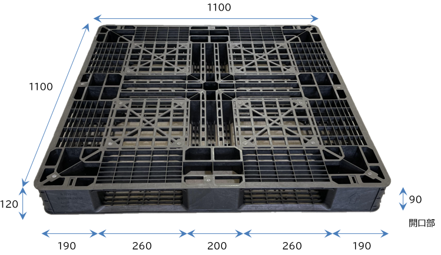 コスパ最高￥1200～】1wayに最適／Mパレ片面11型プラパレ (関東～関西 