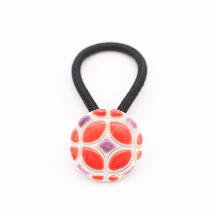 新品 KAPITAL ヘアゴム 小花柄赤（大） KAPITAL - キャピタル ヘアゴム