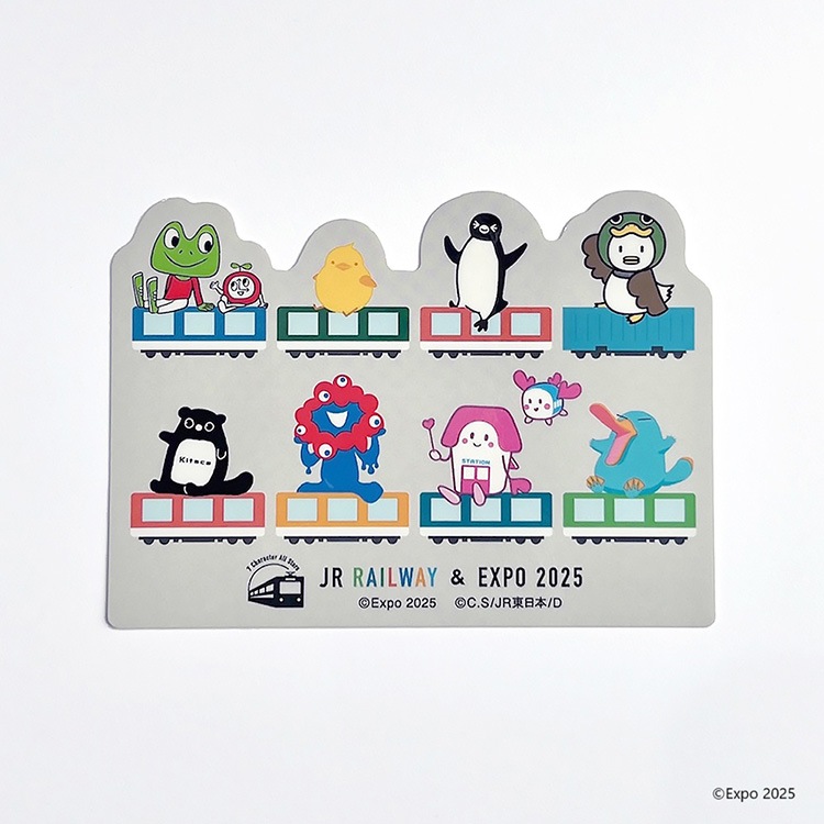 EXPO2025 ߥ㥯ߥ㥯 JR 7 Character All Stars ѿиƥå Train JWN/290