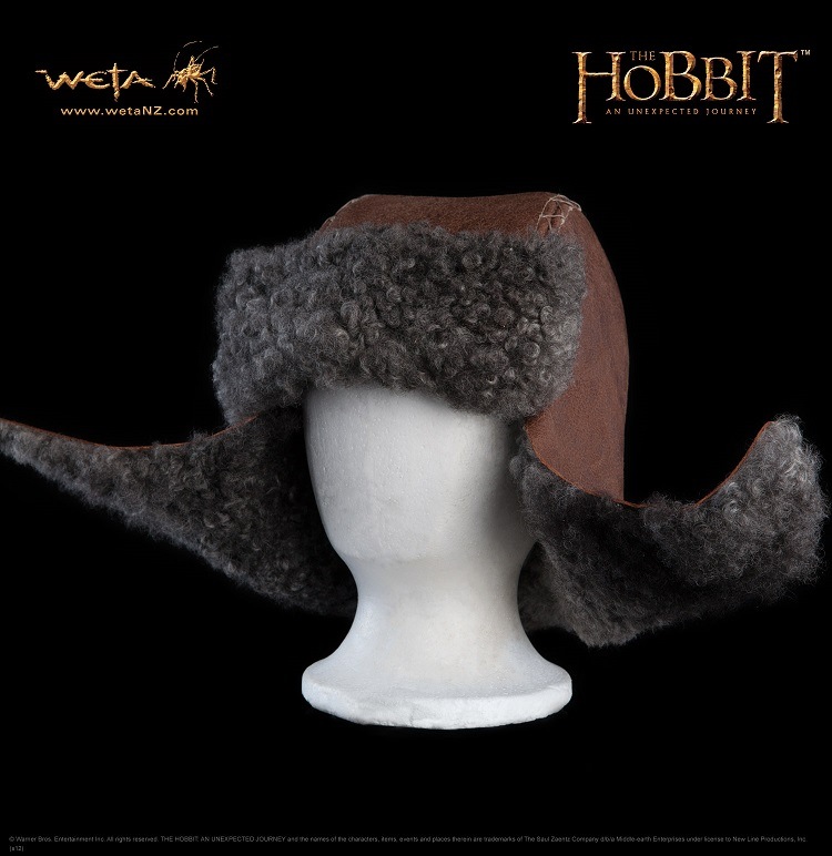 新品・未使用　ホビット思いがけない冒険　ドワーフ ボフールの帽子 レプリカ WETA TENZAN | ホビット 思いがけない冒険 ドワーフ ボフールの帽子