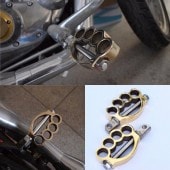 メリケン サック ステップ ペダル ドラスタ ロードキング 650 XS 250 チョッパー ハーレー ボバー 883 エリミネーター アメリカン マグナ|バイク 関連|車・バイク用品/釣り関連
