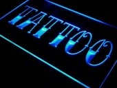 TATTOO タトゥー ネオン 看板 LED