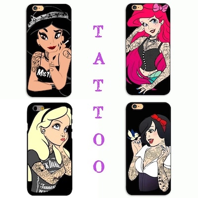 タトゥー プリンセス Iphone ケース アリス 白雪姫 ジャスミン アリエル Iphone7 Iphone7plus Iphone8 Iphone8plus Xr Xs Max 雑貨 インテリア Junk Street Custom タトゥー プリンセス Iphone ケース アリス 白雪姫 ジャスミン アリエル Iphone7 Iphone7plus Iphone8 Iphone8plus Xr Xs Max 雑貨 インテリア Junk Street Custom