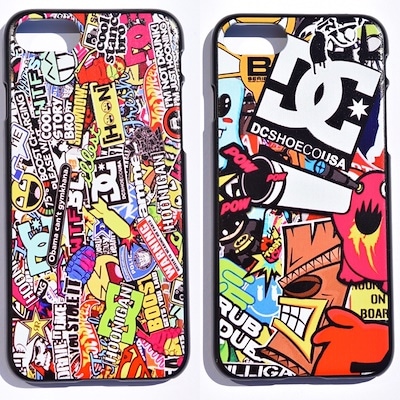 ボム ステッカー Dc Iphone ケース アメリカン ハードケース Iphoneケース Junk Street Custom