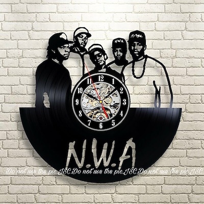 N.W.A レコード 壁掛け 時計