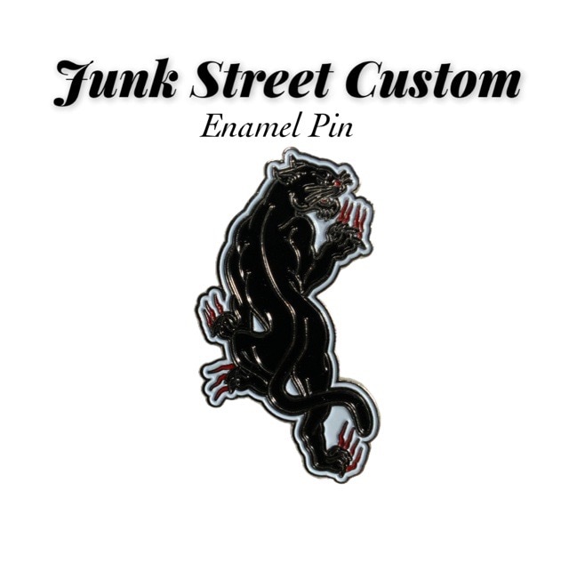 パンサー アメリカンタトゥー TATTOO ピンバッチ  刺青