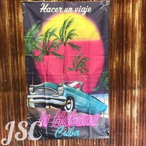 CUBA キューバ バナー フラッグ BA60