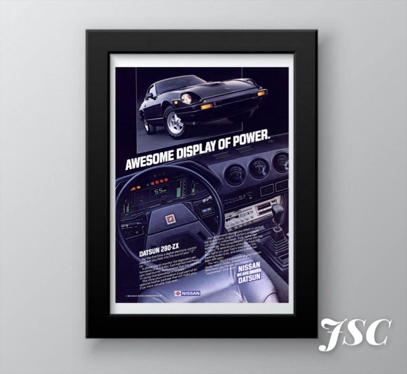 DATSUN ダットサン キャンバス ポスター PJ25