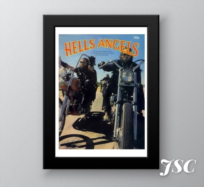 HELLS ANGELS ヘルス・エンジェル キャンバス ポスター PH26