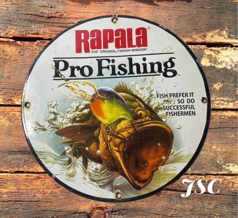 Rapala メタル 看板
