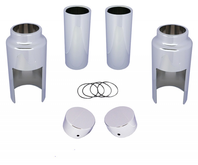 ハーレー ソフテイル クローム フォークカバー FXSB