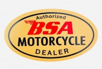 BSA 防水 ステッカー 看板 ハーレー