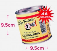 1SHOT ワンショット 防水 ステッカー ピンスト ペイント 塗料