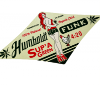 ハーレー 420 大麻 防水 ステッカー