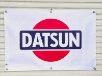 DATSUN ダットサン ビニール バナー