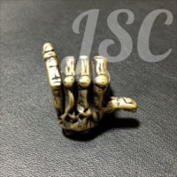 ハーレー アロハ 真鍮