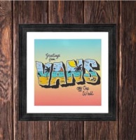 VANS バンズ スニーカー イラスト キャンバス ポスター PA99