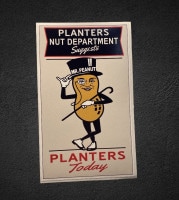 ミスター ピーナッツ ステッカー シール