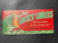 ラッキールアーズ 反射 防水 ステッカー SF15