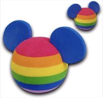 ディズニー ミッキー レインボー アンテナトッパー アンテナボール USDM JDM