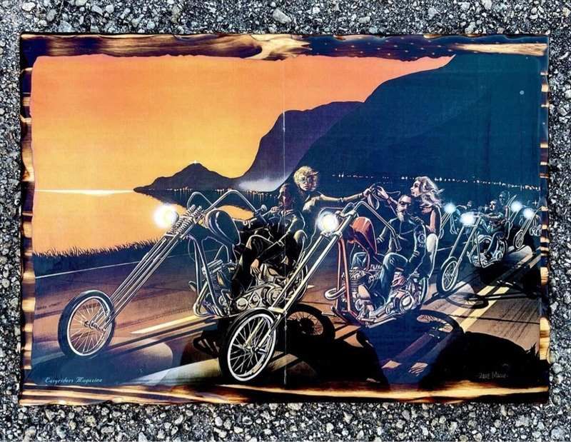 70s �ǥ��ӥåɥޥ� David Mann NOS chopper cheetah BATES  J15602
